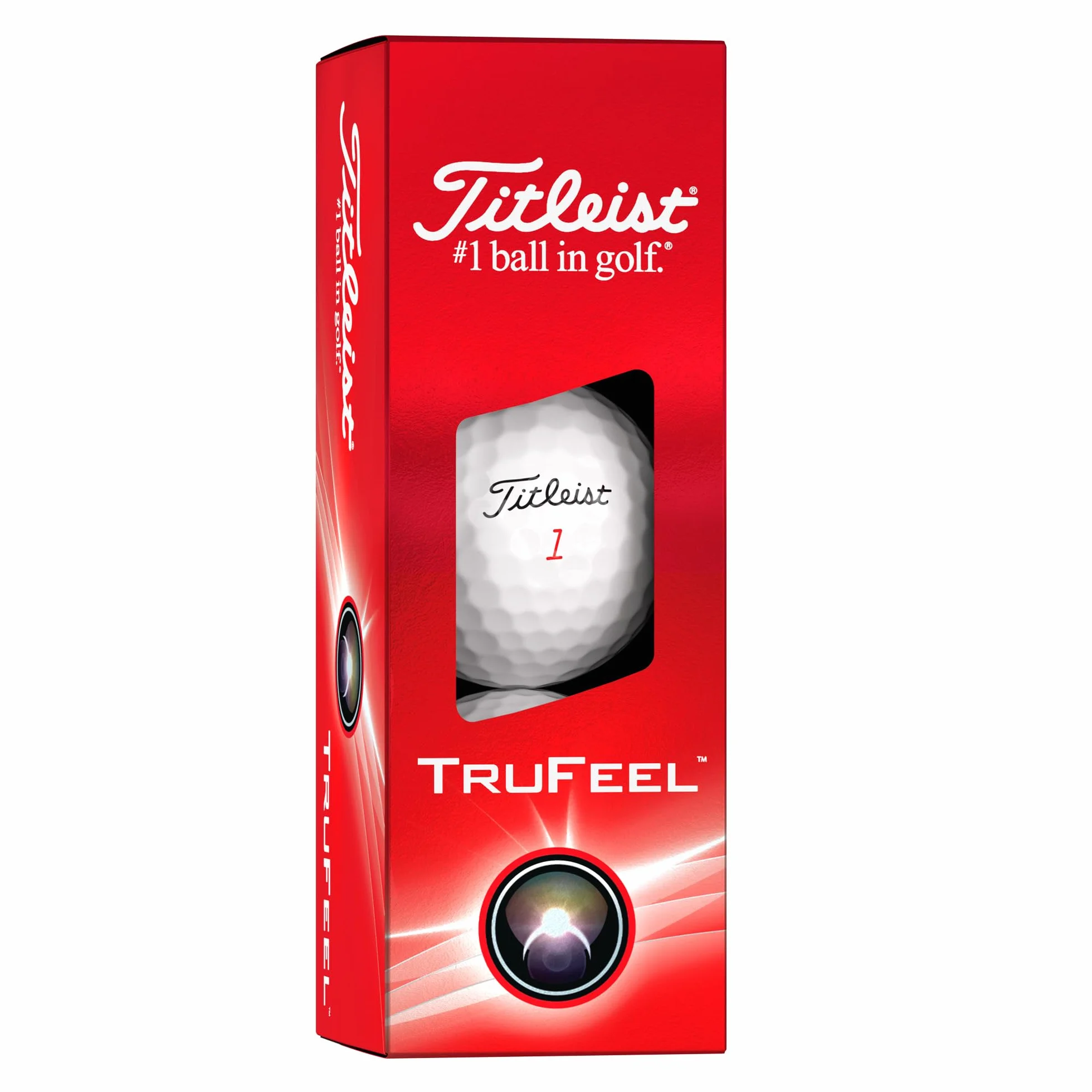 Titleist Trufeel urodziny piłki golfowe, zestaw 3 sztuk, motyw Happy Birthday, prezent dla golfistów, pomysł na prezent