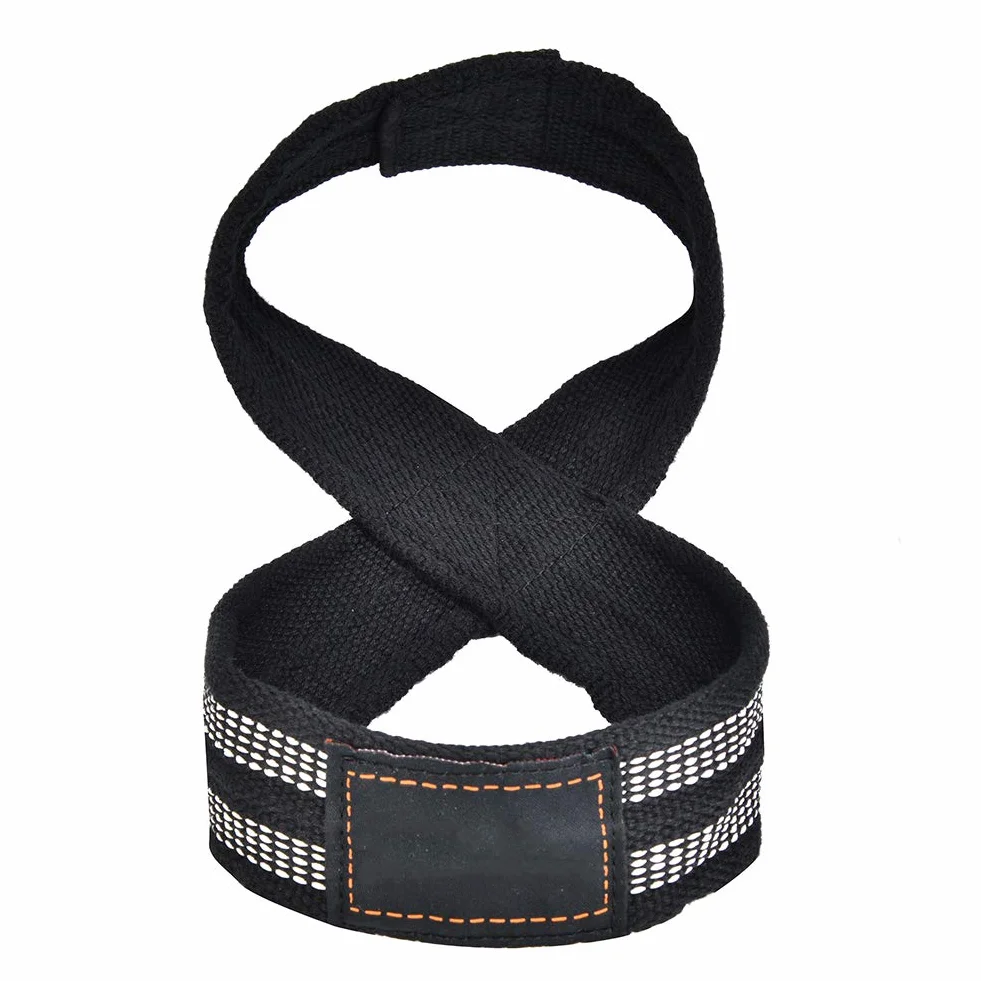 Weight Lifting Wrist Strap, 1 Paar Abbildung 8 Weight Lifting Straps Dead Lift Wrist Strap für Klimmzüge Horizontal Bar Powerlifting Gym Fitness Bodybuilding-Ausrüstung(S.)