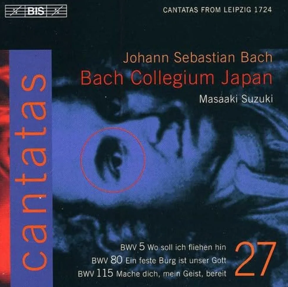 Cantatas From Leipzig 1724 Vol. 27 Suzuki Ryden Bertin
