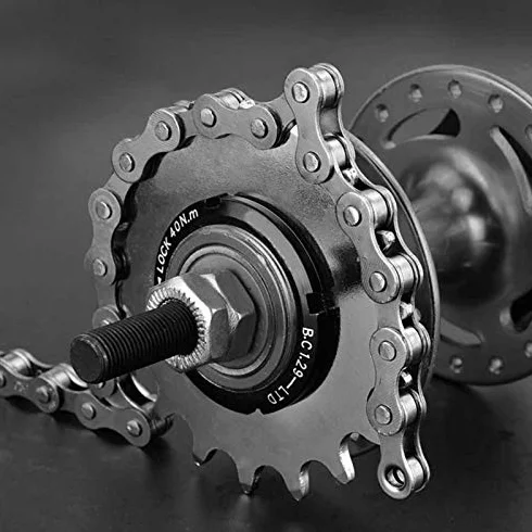 KEENSO łańcuch rowerowy jednobiegowy łańcuch rowerowy ze stali nierdzewnej wysokowęglowej do rowerów górskich rowerów szosowych HBRID rower składany rower junior