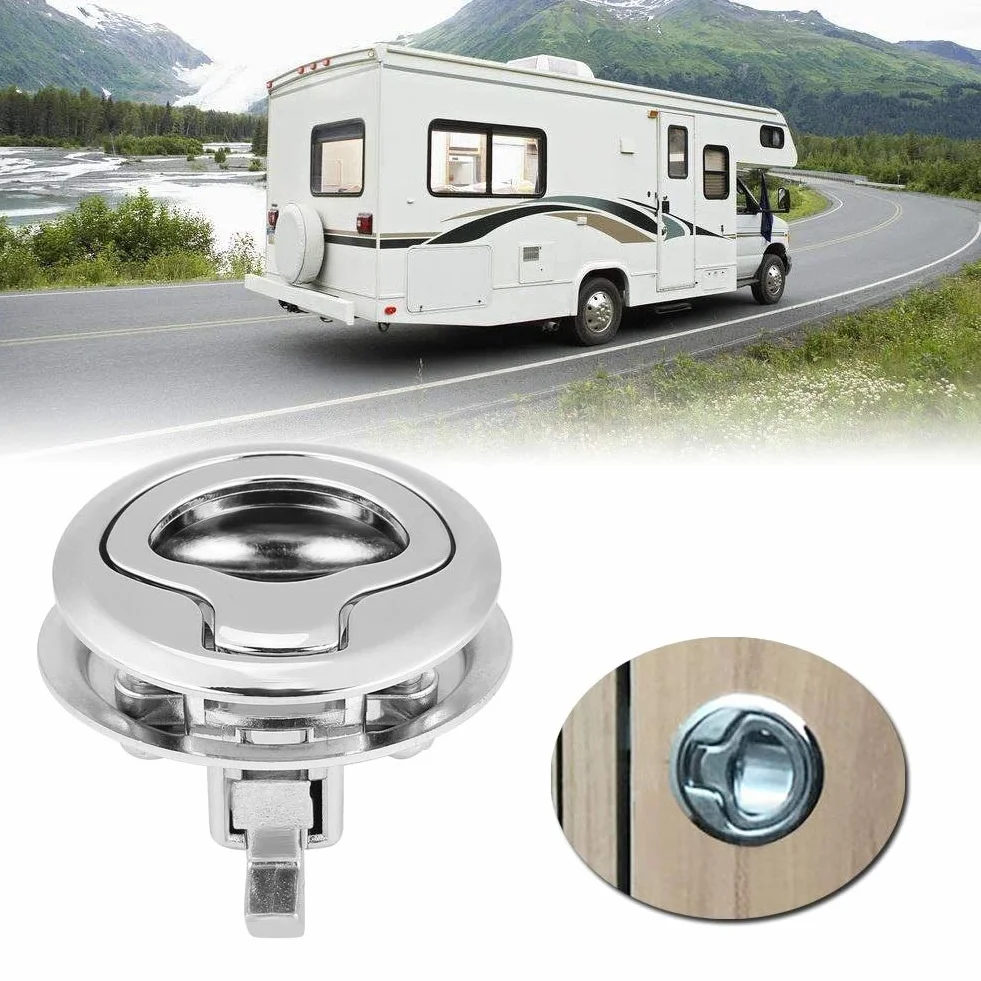 KSTE Stal nierdzewna Flush Pull Hatch Latch-Slam-Latch dla RV Marineboats-RV