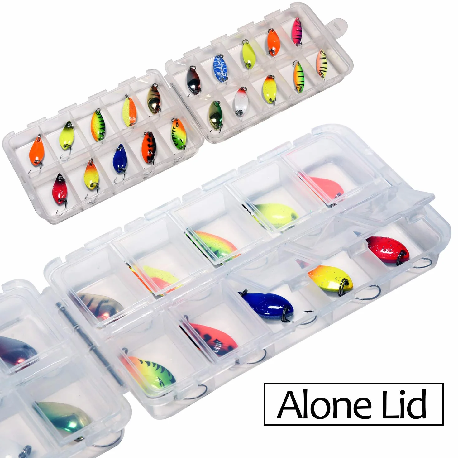 THKFISH 12 szt./20 szt./15 szt./pudełko zestaw łyżek wędkarskich do pstrąga twarde przynęty pojedyncze haczyki metalowe przynęty wędkarskie na okoń