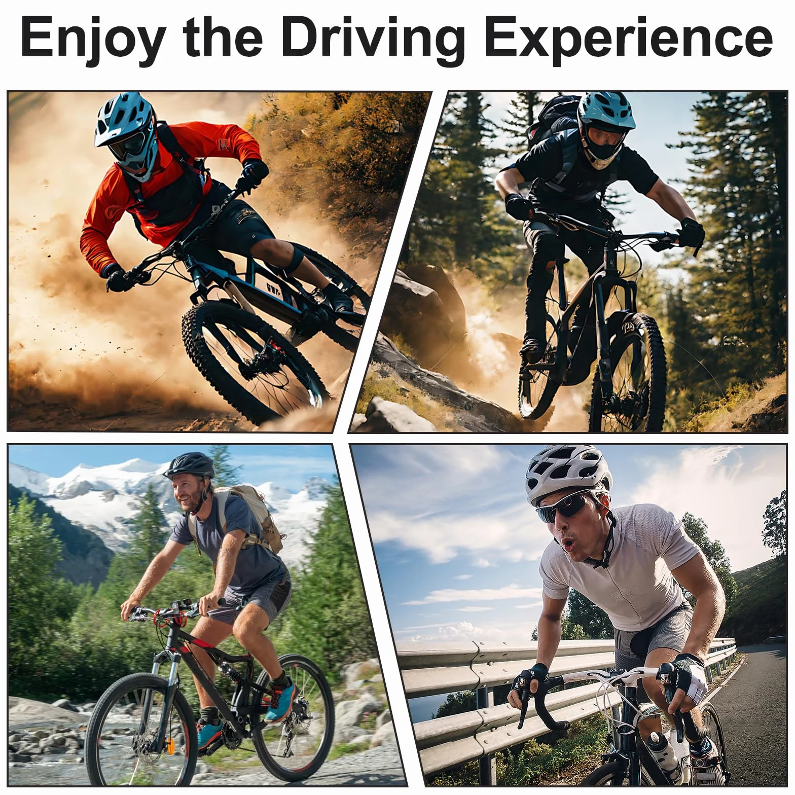 Ergonomiczne uchwyty rowerowe 22 mm do MTB trekkingu roweru miejskiego