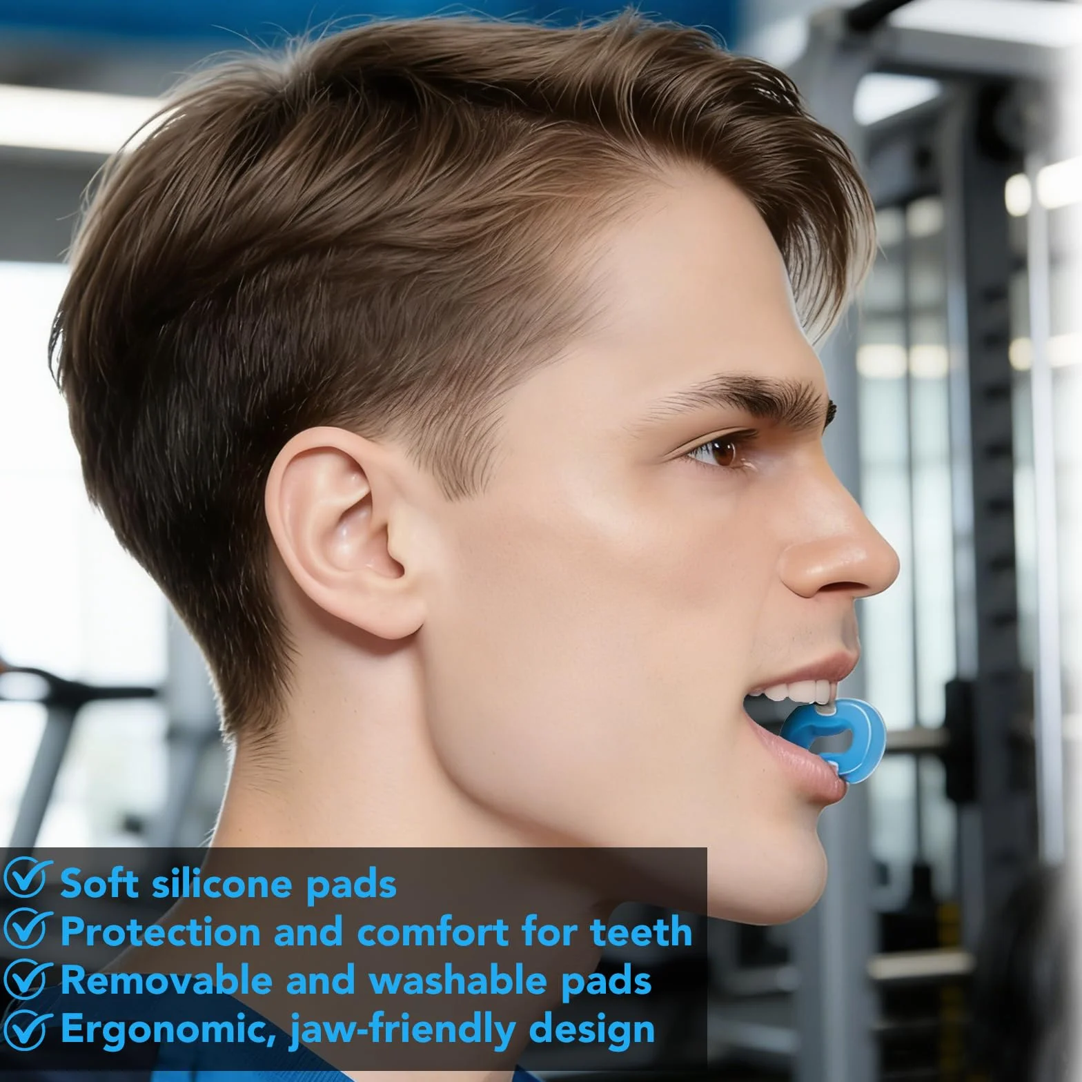 Jawline Trainer przyrząd do treningu szczęk, 3 sztuki, przyrząd do usuwania podwójnego podbródka, jawliner, trening szczękowy i szczękowy, 3 opory do ćwiczeń mięśni twarzy, fitnessu i sportu